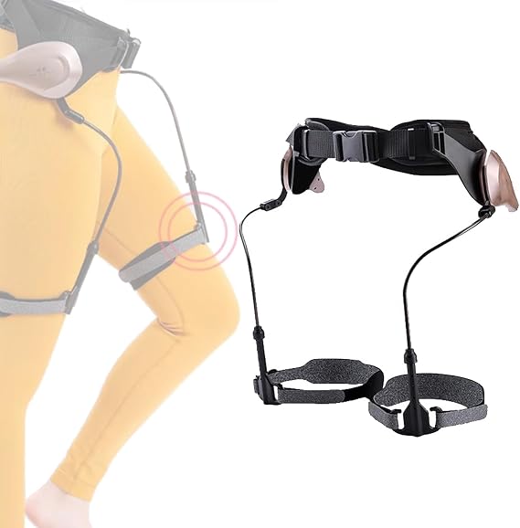 Bionic Body Power Walking Aids Exoskeleton for Assistance Physical Therapy Leg-Lifting Lower Limb Rehabilitation Training Providing 50% Mobility Suitable for Leg-Lifting and Hill-Climbing Black