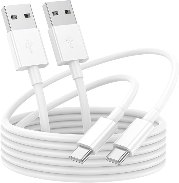 USB to USB C Cable 6ft 2Pack for iPhone 15/16/17 Charger Cord, Car Carplay Cable Fast Charging Compatible for Apple 17 Pro Max/16 Plus/for IPad Pro 12.9/11/Air 5th/4th Mini Gen, Type C Charge 6 Foot
