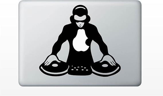 Dj Music Laptop Decal Mac Decal Mac Pro Laptop Sticker Vinyl Decal Skin 13 15 17