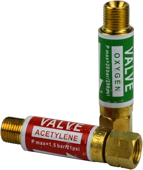 Hot Max 24011 Flashback Arrestor Set, Torch End