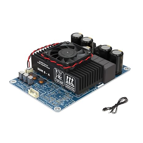 Receiver or Amplifier TPA3255 2x300W HiFi Digital Power Class D Amplifier Board High Power 2.0 Channel Stereo Dual Channel 2 Channel amp Board BDM8-A