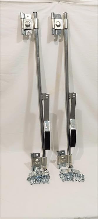 Kay Enclosed Trailer Door Latch 1 Pair 36 Inch Tamperproof Hinge and Mounting Hardware