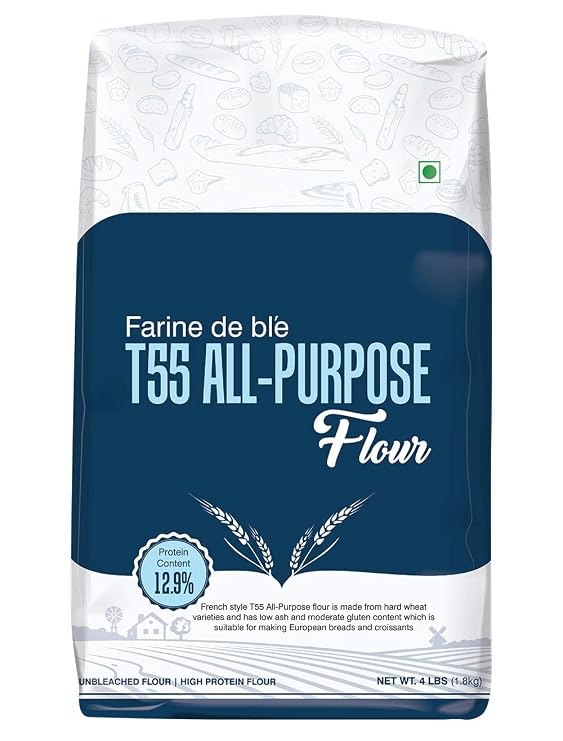 T55 All-Purpose Baking Flour,(1.8kg) 63.49oz
