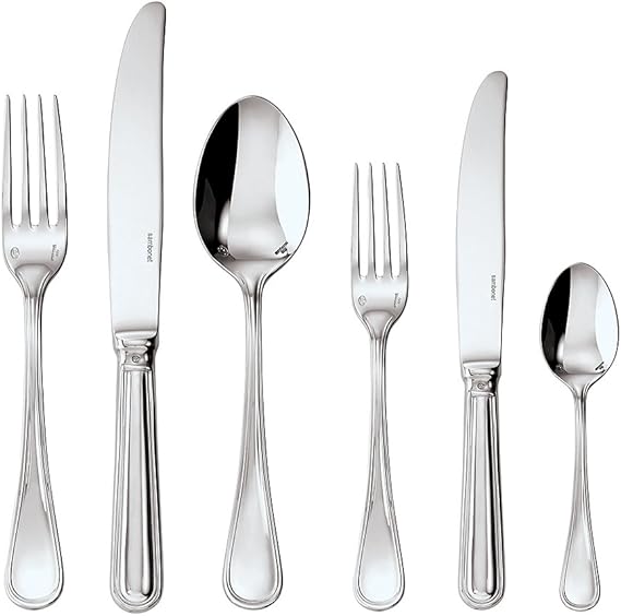Sambonet 52501-83 Contour Collection 36-Piece Cutlery Set, Stainless Steel