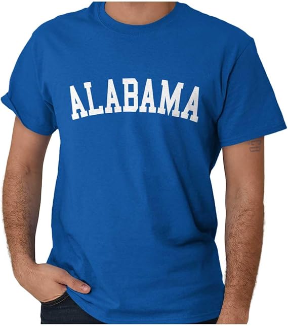 USA State Simple Traditional Classic Graphic T Shirt for Men or Women