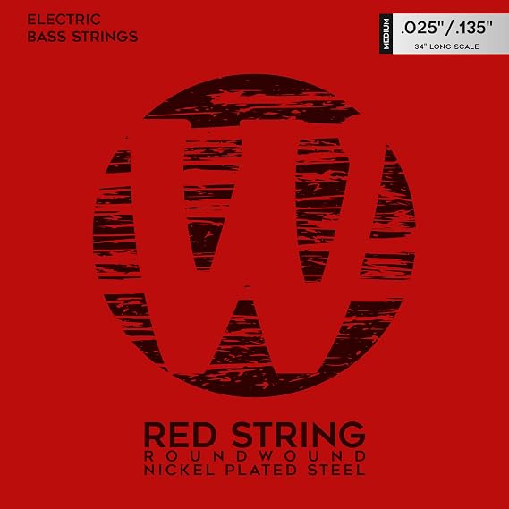 Warwick Red Nickel Electric Bass 6-string M
