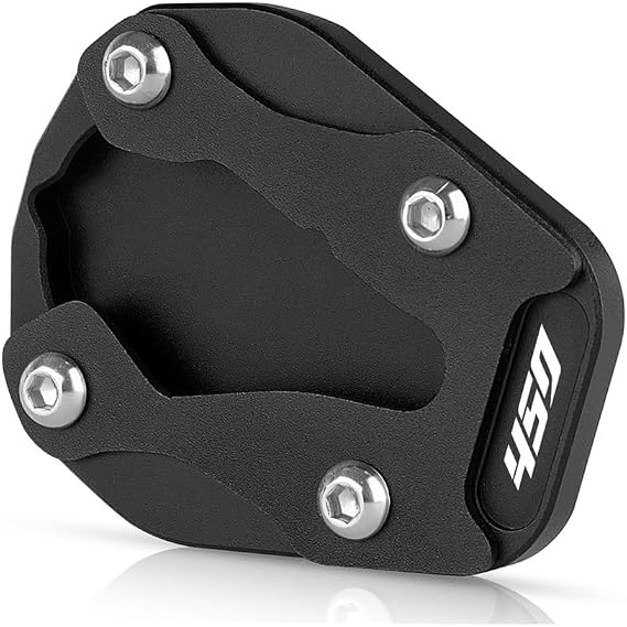 Motorcycle Kickstand Pad For CF&MOTO 450MT 2024 2025 Motorcycle CNC Aluminum Kickstand Side Stand Extension Pad Enlarger Support Plate