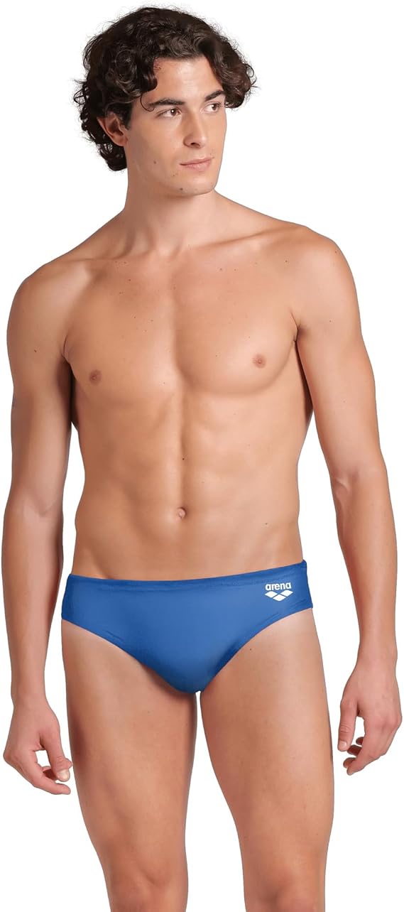 Arena Men's Feel Dynamo Swim Brief Athletic Fitness Swimsuit Bottoms Sports Bathing Suit