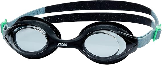 Zoggs Adult Unisex Predator Flex Anti-Fog UV Protection Curved Lens Ultra-Fit Gasket Quick-Adjust Swimming Goggles, 461041