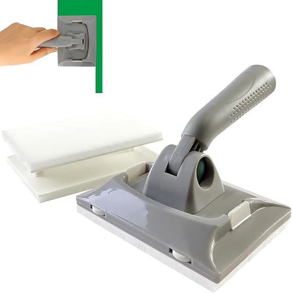 Paint Edger with 2 Pads, Edge Painting Tool for Walls & Corners