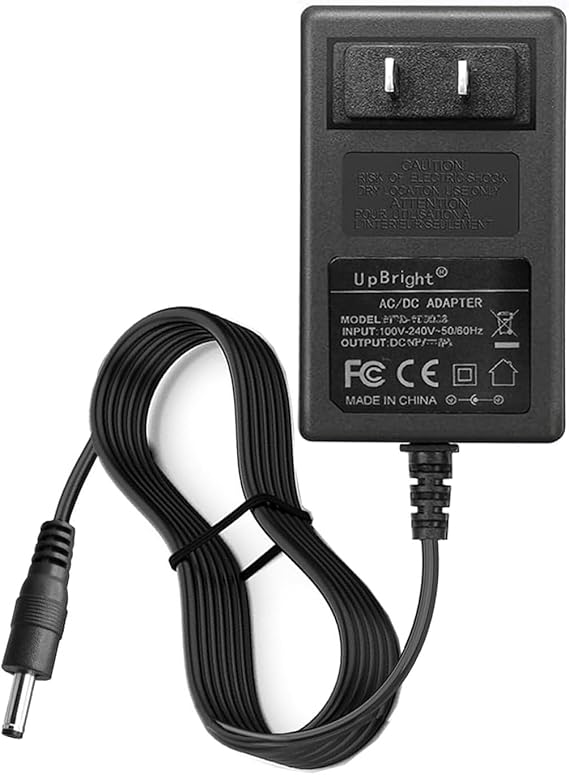 UpBright 24V AC/DC Adapter Compatible with Google Nest Hub Max 10" Smart Display H2A Assistant GA00426-US GA00639-US W18-030N1A W030R013Q W18-030B1A Chicony AcBel G2JXE 24VDC 1.25A 30W Power Supply