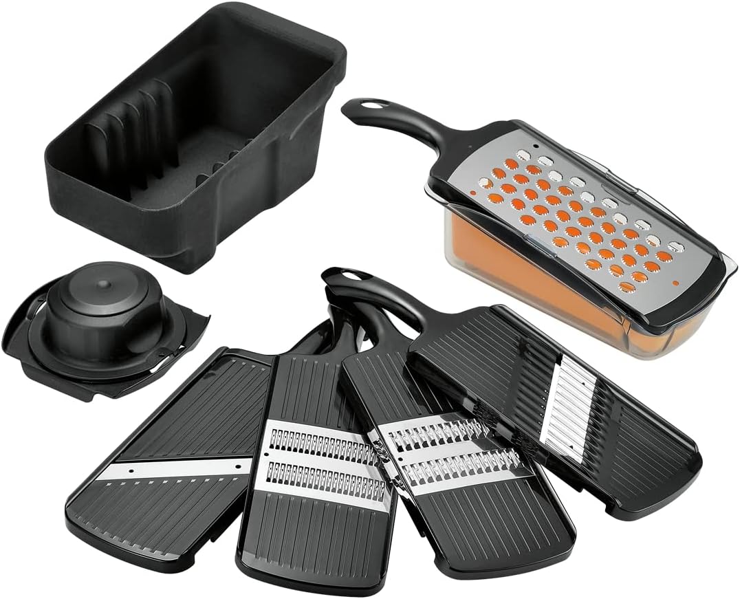 Shimomura Industry PG-647 Professional Grade Rapid Vegetable Cooker Set, Made in Japan, SilverBlack