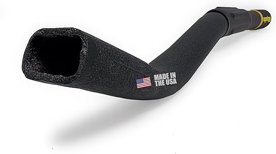 OPNBar Version 3 (1 Pack) Large Mouth Leverage Bar - for Shipping Container Doors - with SaferGrip Gloves - No 5th Wheel Release - Made in The USA by SCS International