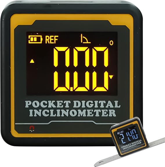 Digital Angle Gauge Electronic Precision Protractor Inclinometer Table Saw | Digital Gauge Woodworking Level Finder for Mechanic Mapping Woodworking Construction Carpentry