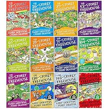 The Treehouse Storey Series 12 Books Collection Set by Andy Griffiths & Terry Denton Paperback November 29, 2023