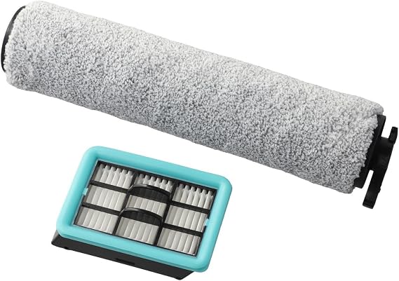 – Roller Brush Construction Set 3845n for BISSELL for Hf2 for CROSSWAVE 3831 Floor Scrubbers Replaceable Compatible Having for BISSELL for CROSSWAVE Models Plastic Filter 35x59x94mm Filter 241x57x59mm