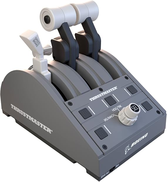 Thrustmaster TCA Quadrant Boeing Edition - PC ve Xbox Series X|S'de Uçuş Simülasyonu için Yüksek Hassasiyetli Gaz Kelebeği Kadranı