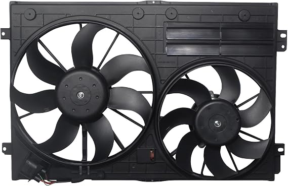 Engine Radiator Cooling Fan Fit for A3, Jetta, GTI, Passat, Beetle, Tiguan