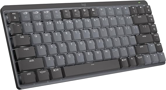 Logitech MX Mechanical Mini Wireless Illuminated Keyboard Clicky Switches