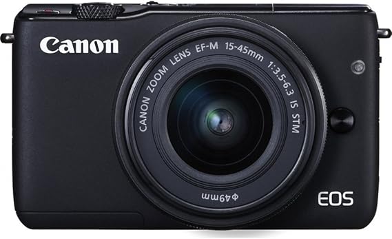 Canon EOS M10 Mirrorless Camera Kit with EF-M 15-45mm Image Stabilization STM Lens Kit
