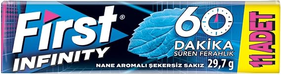 First Infinity 11S Stick Nane Aromalı Şekersiz Sakız 29,7 gr