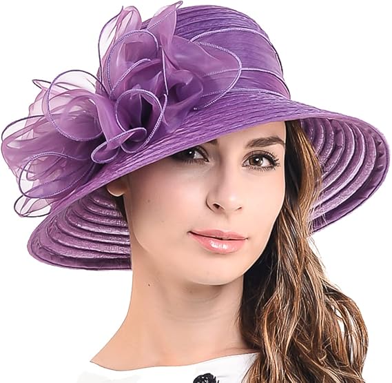 Cloche Oaks Church Dress Bowler Derby Wedding Hat Party S015