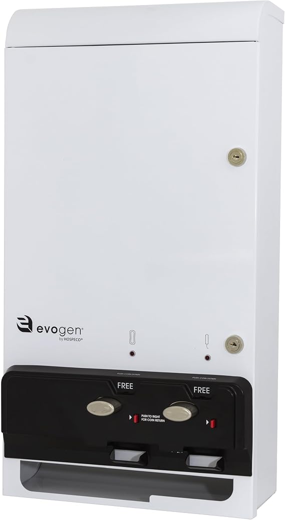 Evogen - EV1-FREE EVOGEN SAN NAP/Tampon Dual Dispenser,White