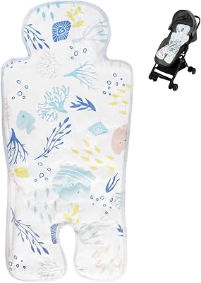 Gel Car Seat Cooler Pad Baby Stroller Chair Ice Seat Mat Multifunctional Baby Cushion Cooling Pad for Stroller, Dining Chair, Child Safety SeatColor 2