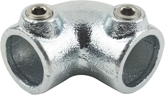 Steel Tek 672-504HC 3/4" x 3/4" BK Products Galvanized Steel Elbow