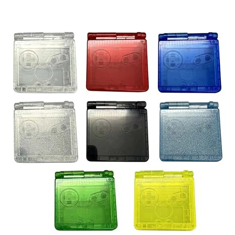 for Gba Sp LCD Screen Original IPS Transparent Housing Shell Replacement Kits Gamehis Advance Game Console Accessories New 2025 High Reliable Electronic Component, Precision, Stable Performance