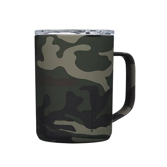 Corkcicle., Mug Camo 16 Ounce