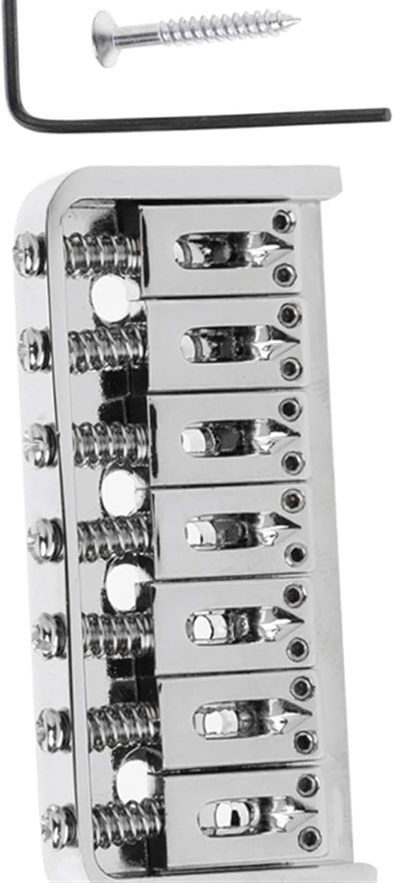 Electric Guitar Bridge Replacement Parts 7 String Fixed Type Bridge Replacement For Electric Guitar