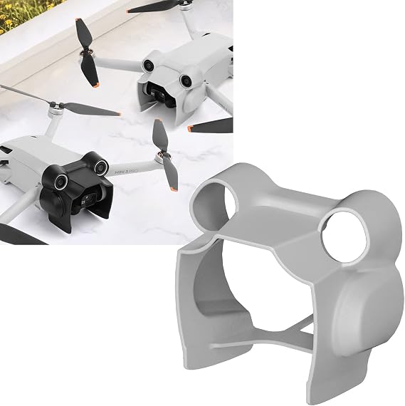 DJI Mini 3 Pro için Gimbal Koruyucu, DJI Mini 3 Pro için Lens Kapağı Lens Koruyucu Aksesuarlar (Gri)