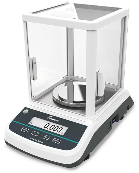 JOANLAB FA2003S Analytical Balance, 200g x 1mg Ext Calibration