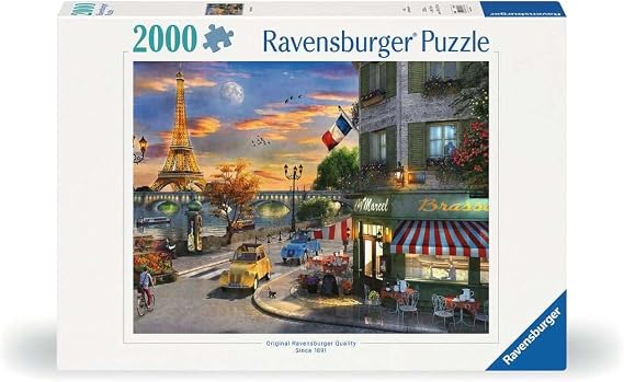 Ravensburger 167166 2000 Parça Puzzle Paris Tablosu