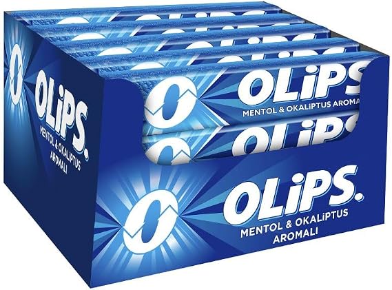 Olips Mentol & Okaliptus Aromalı Şeker 28g - 24 Adet