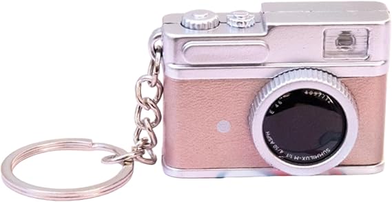 LED Glowing Miniature Camera Keychain