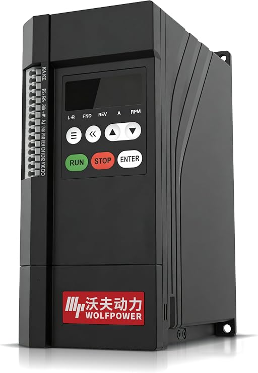 G30E 0.75kW 1HP VFD, 220V Single Phase Input 3 Phase Output | Variable Frequency Drive, AC Motor Speed Controller for Lathe, Mill, Bridgeport Milling Machine, Fan & Pump