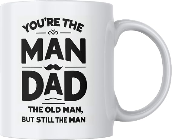 Coffee Mug Dad The Man The Old Man Funny Coffee Mug