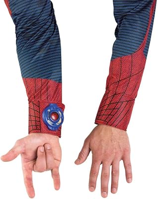 Disguise Costumes The Amazing Spider-Man 3D Movie Light Up Adult Web Shooter