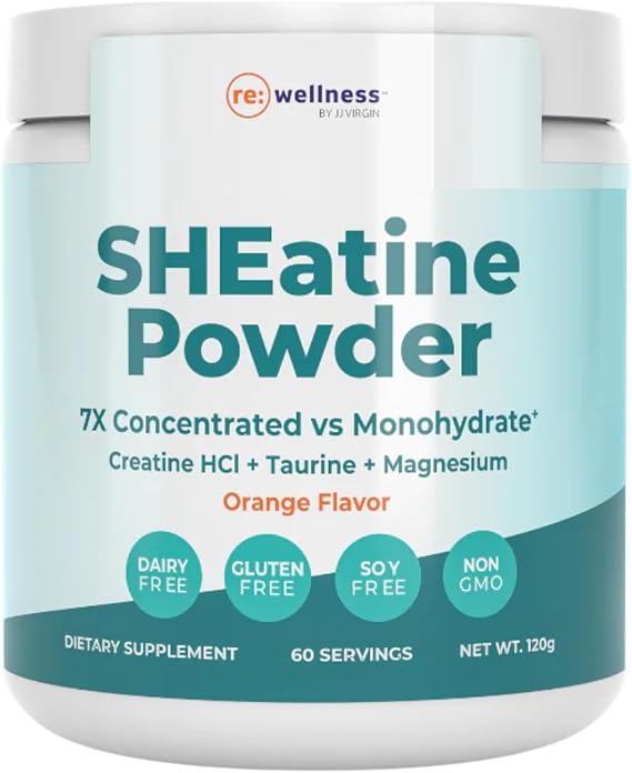 Reignite Wellness SHEatine Creatine Powder | Orange Flavor, 60 Servings