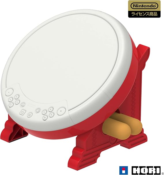 Nintendo licensed product Taiko no Tatsujin exclusive controller "Taiko and Bachi for Nintendo Switch" Compatible with Nintendo Switch