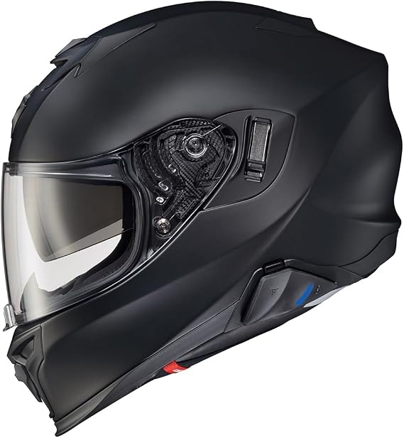 ScorpionEXO T520 Full Face Motorcycle Helmet with Integrated EXO-COM Bluetooth Communication System DOT ECE Approved Adult