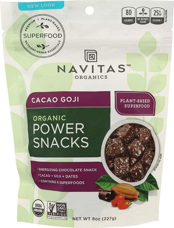 Navitas Power Snacks, Cacao Goji 227g