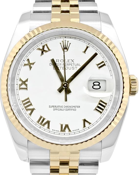Pre-Loved Datejust 116233, Automatic, Steel and Yellow Gold, 36