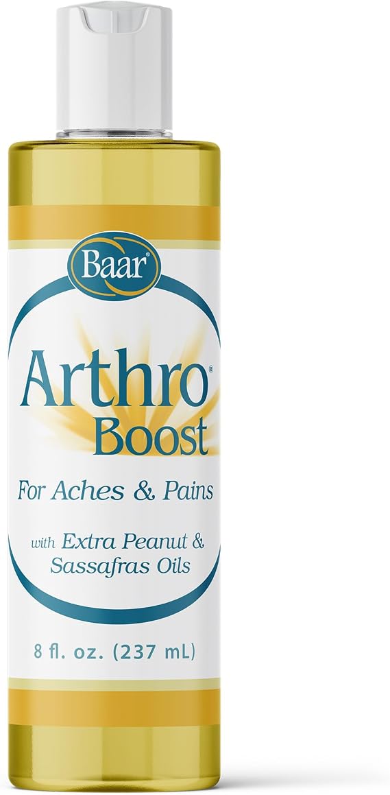 Baar Arthro Boost Massage Oil, 8 fl. oz.