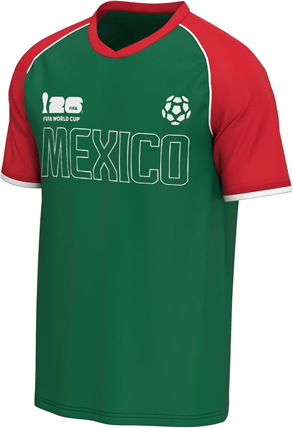 Outerstuff FIFA World Cup 2026 Men's Soccer Raglan Top