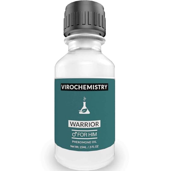 Pheromone Cologne Oil (WARRIOR) - Bold, Extra Strength Human Pheromones Formula 15mL Concentrate [Human Grade Pheromones to Attract Women]