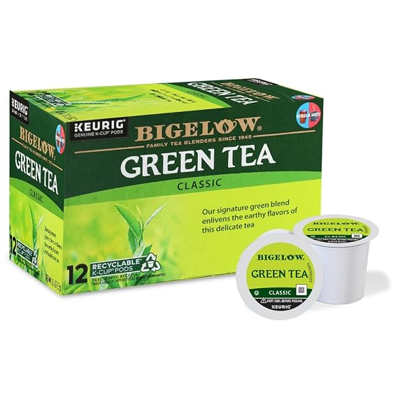 Bigelow GreenTea Keurig K-Cups, 12 Count Box