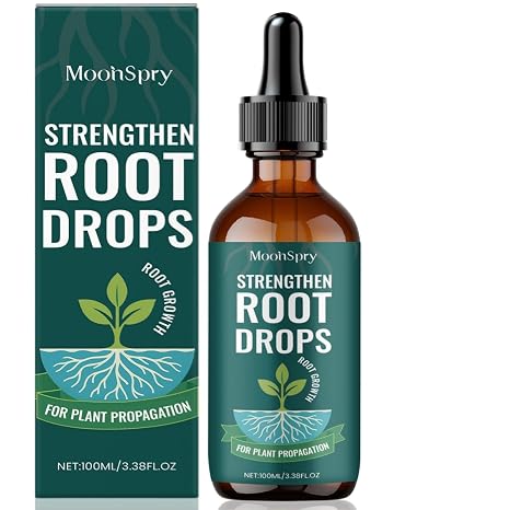 100ml Liquid Plant Rootin/g Solution,Rooting Hormone Powder & Gel for Cuttings,Root Drops,Rooting for Cuttings,Liquid Fertilizer Formula for Cut/ting,Houseplant R/ooting Powder Drops,Fast Root Grow